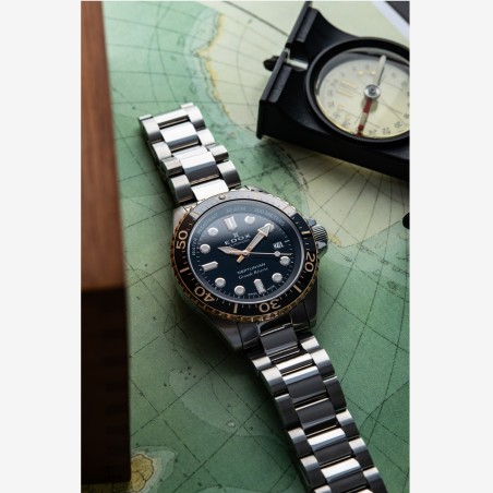 Edox Neptunian Grande Réserve Date Automatic 80801 3NRM NIR
