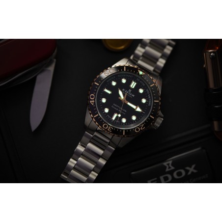 Edox Neptunian Grande Réserve Date Automatic 80801 3NRM NIR