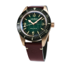 Carlingue Diver 01 Bronze et vert CT-001-A "Brown Leather"