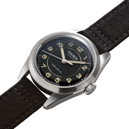 Carlingue Military 01 Noir CT-003-B "Toile"