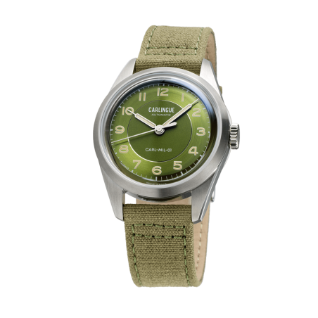 Carlingue Military 01 Vert & vert kaki CT-003-D "Toile"