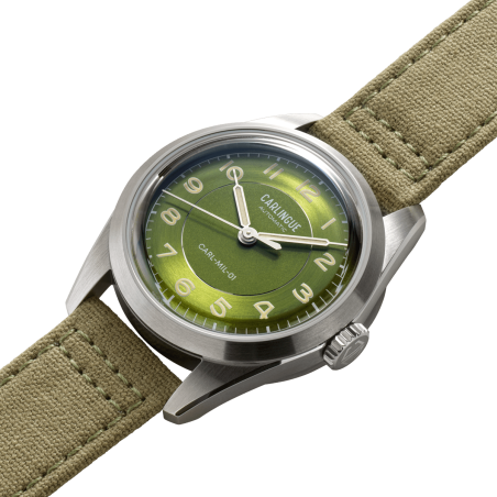 Carlingue Military 01 Vert & vert kaki CT-003-D "Toile"