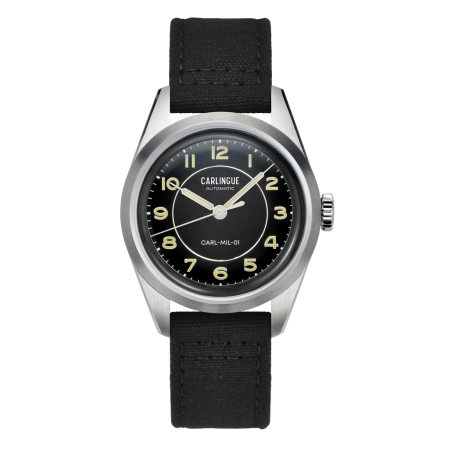 Carlingue Military 01 Noir CT-003-B "Toile"