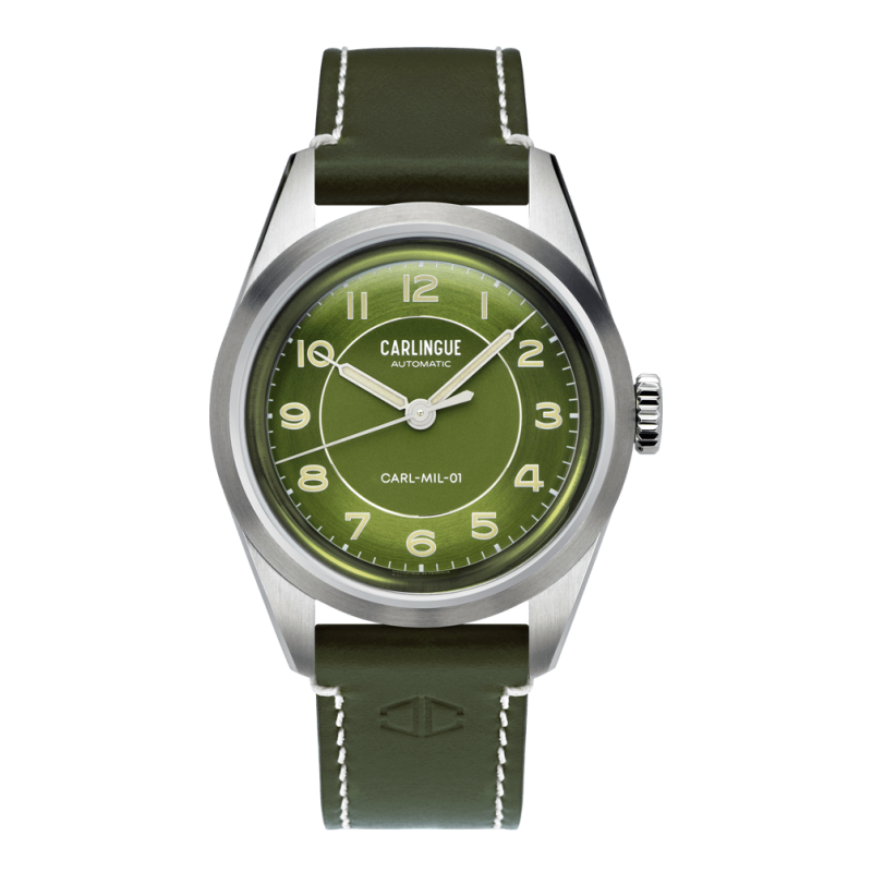 Carlingue Military 01 Cuir vert CT-003-D "Cuir"