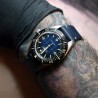 Carlingue Diver 01 Bleu CT-001-C "Leather"
