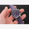 BlackCat Shaka Purple | Montre chronographe française