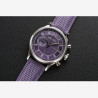 BlackCat Shaka Purple | Montre chronographe française