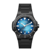 Montre H992 H4 Celestial Blue + Black "caoutchouc