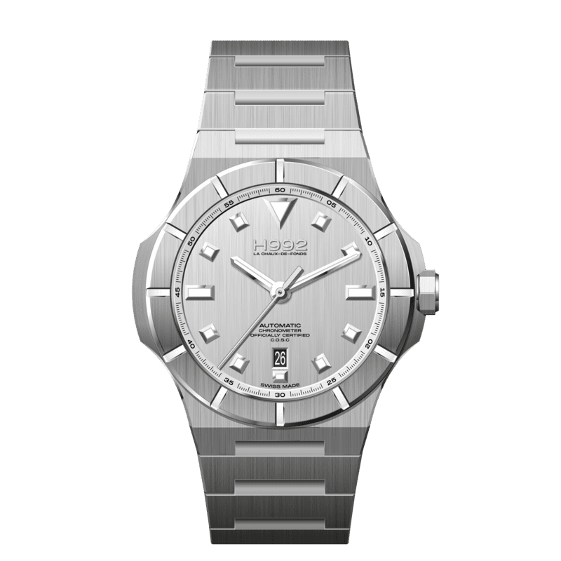 Montre H992 H4 Silver + Silver "acier"