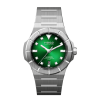 Montre H992 H4 Green + Silver "acier"