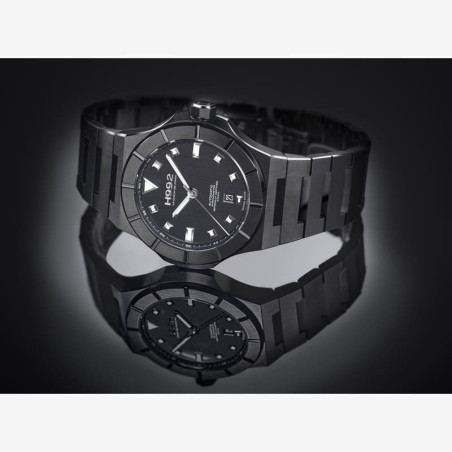 Montre H992 H4 Black + Black "acier"