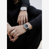 Montre H992 H1 Black + Silver "caoutchouc"