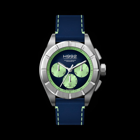 H992 H3 Blue + Silver | Montre automatique suisse certifié COSC