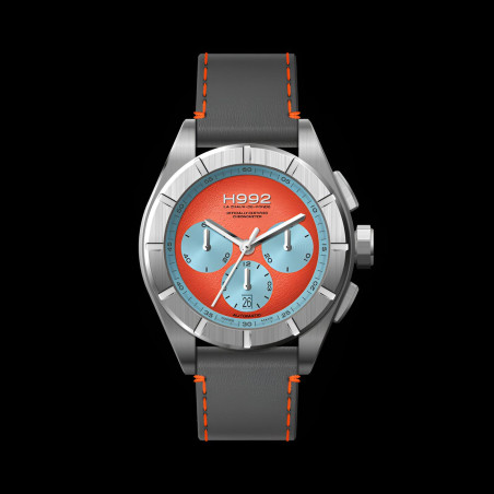 H992 H3 Orange-Silver | Montre automatique suisse certifié COSC
