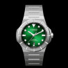 Montre H992 H4 Green + Silver "acier"