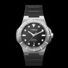 Montre H992 H4 Black + Silver "caoutchouc"