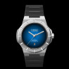 Montre automatique sport chic suisse bleue. Montre stylée pour homme. 