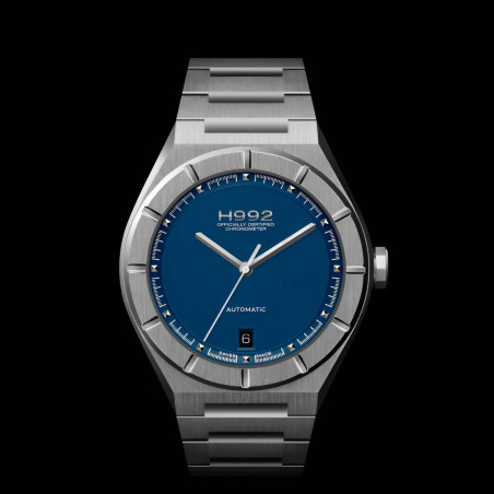Montre H992 H2 Blue + Silver "acier"