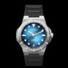 H992 H4 Celestial Blue + Silver "Caoutchouc" | Montre suisse