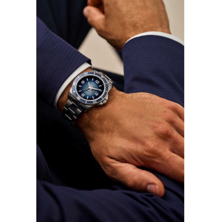 Léman R18050 | Men's Swiss Sports Watch with Blue Dial