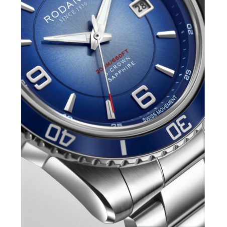 Léman R18050 | Men's Swiss Sports Watch with Blue Dial