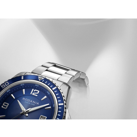 Léman R18050 | Men's Swiss Sports Watch with Blue Dial