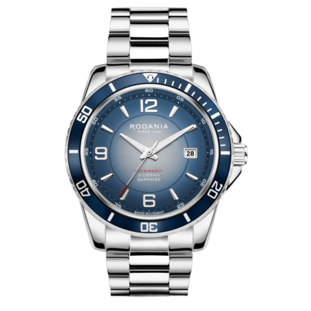 Léman R18050 | Men's Swiss Sports Watch with Blue Dial