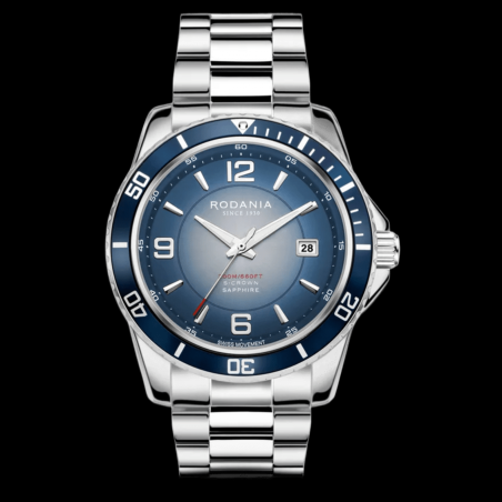 Léman R18050 | Men's Swiss Sports Watch with Blue Dial
