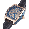 Montignac Paladin MOW412 | Blue Tonneau Watch for Men