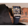 Montignac Paladin MOW412 | Blue Tonneau Watch for Men