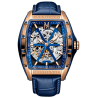 Montignac Paladin MOW412 | Blue Tonneau Watch for Men