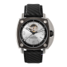 Montre automatique Humbert-Droz HD1 Acier marque horlogère française et son cadran coeur ouvert gris argent