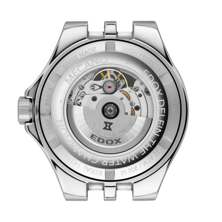 Edox Delfin the original mecano, calibre 853 basé sur le Sellita SW200