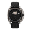 Humbert-Droz HD1 Carbone | Montre française, cadran mat cœur ouvert