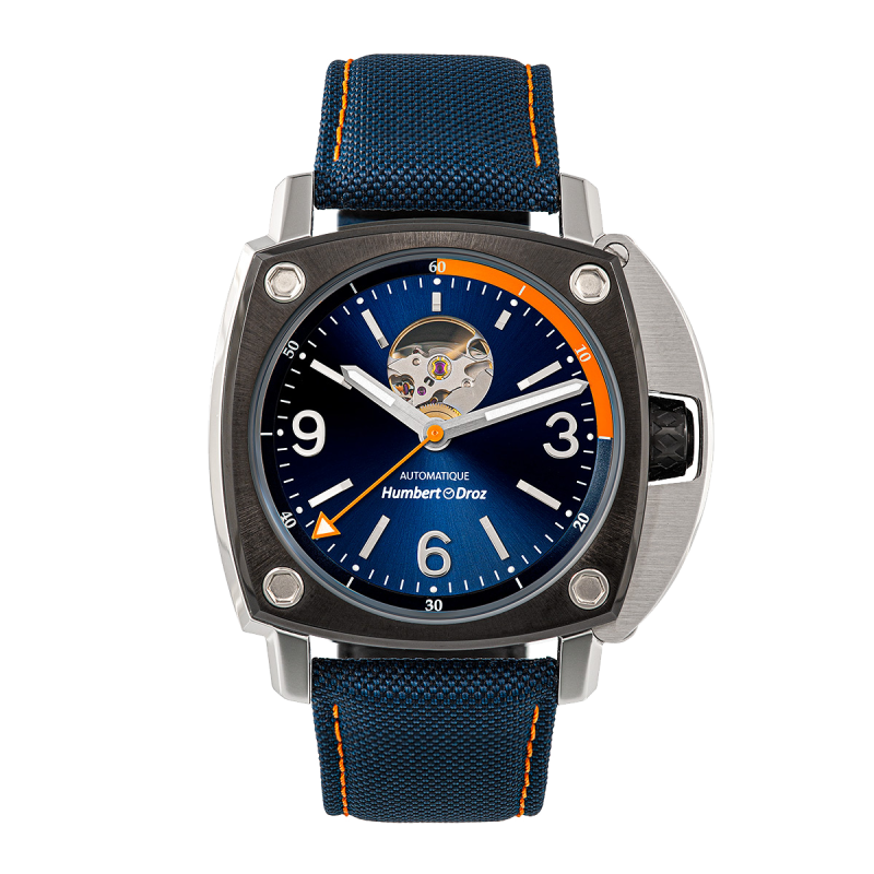 Humbert-Droz HD1 Cuivre | Cadran cœur ouvert, montre française