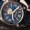 Humbert-Droz HD1 Cuivre | Cadran cœur ouvert, montre française