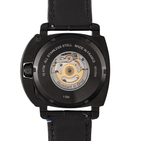 Humbert-Droz HD1 Platine| Cadran cœur ouvert, montre française